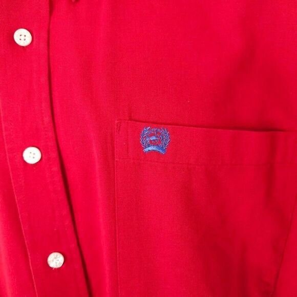 Vintage Cinch Western Shirt Mens Size Large Red Y2K OVERSIZED Relaxed Fit - Picture 3 of 6